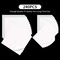 240 Pieces Diamond Painting Release Paper Double Sided Release Paper Nonstick Cover Replacement for Diamond Painting Supplies, 2 Sizes, 6 x 4 Inch and 6 x 6 Inch